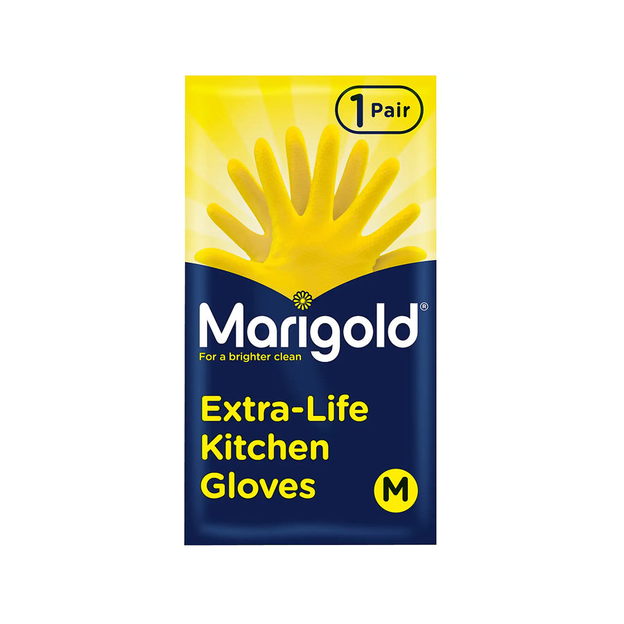 Marigold
          
          
        
      
   
    
 Marigold Kitchen Gloves Medium (1 Pair) - Price
