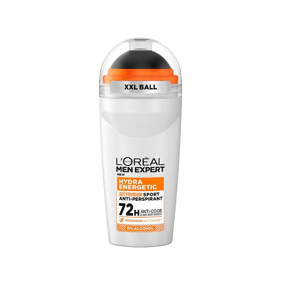 L'Oréal Paris Men Expert Hydra Energetic Extreme Sport 72H Roll On Anti-Perspirant Deodorant 50ml - Price
