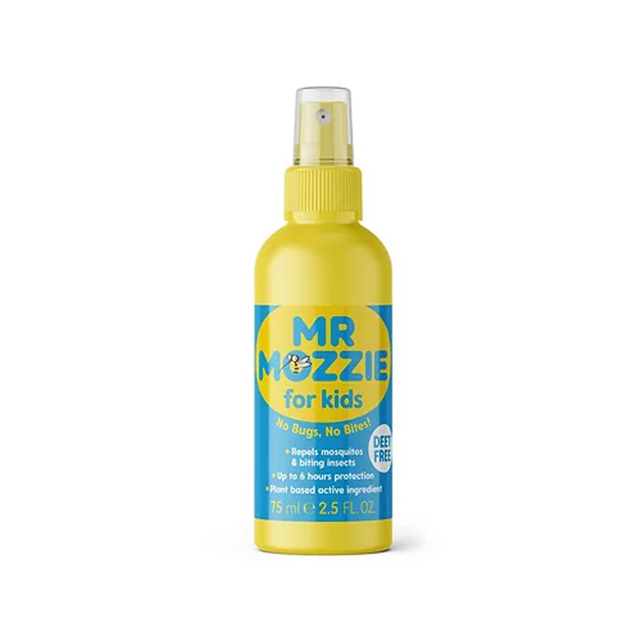 Sun-travel
          
          
        
      
   
    
 Mr Mozzie Natural Plant Based Insect Repellent Spray Kids (Deet Free) 75ml - Price