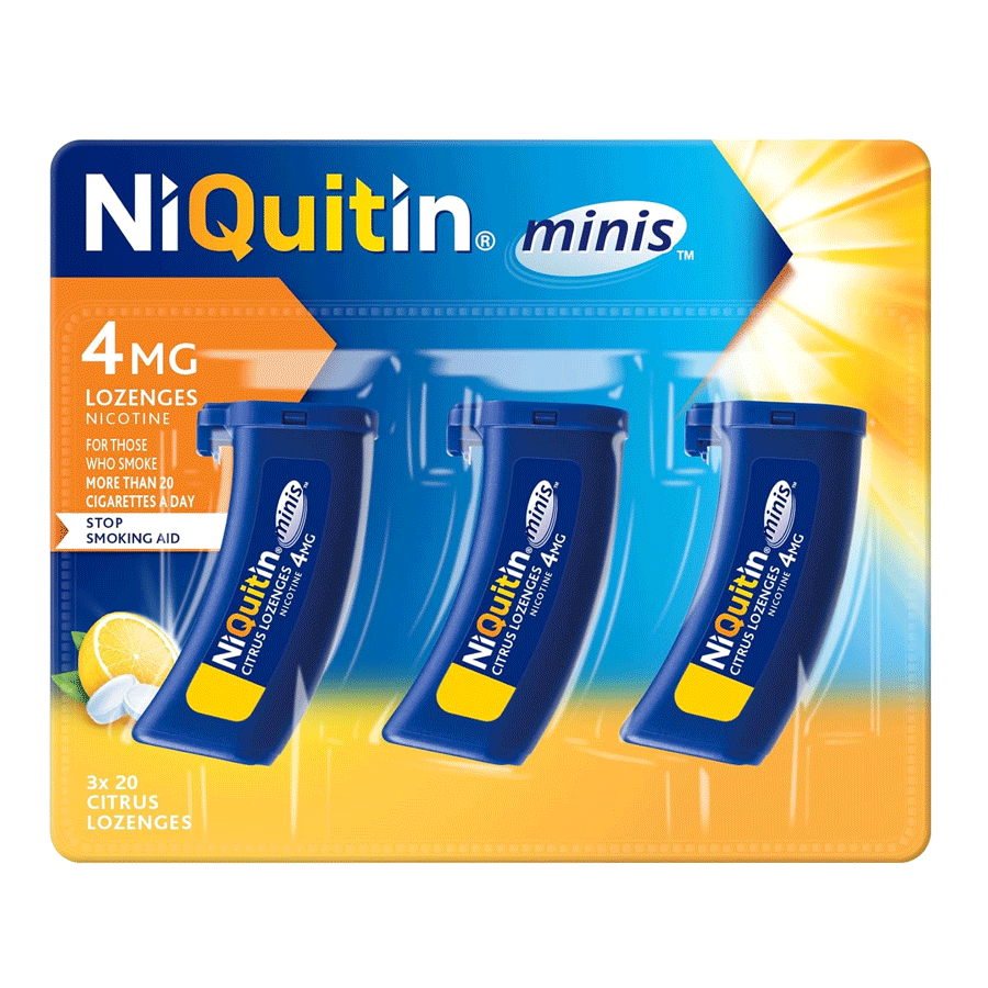 Niquitin-cq
          
          
        
      
   
    
 NiQuitin Mini Lozenges Citrus 4MG (60 Pack) - Price