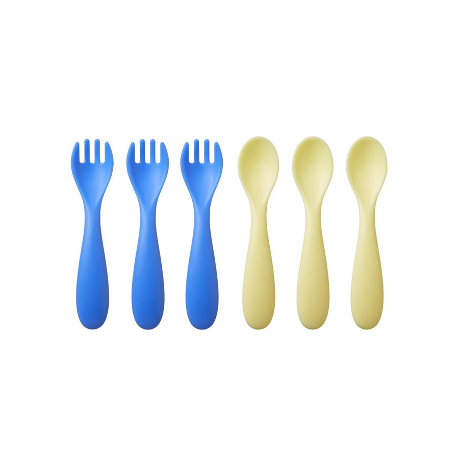 Nuby Brights Toddler Cutlery (6 Pack)