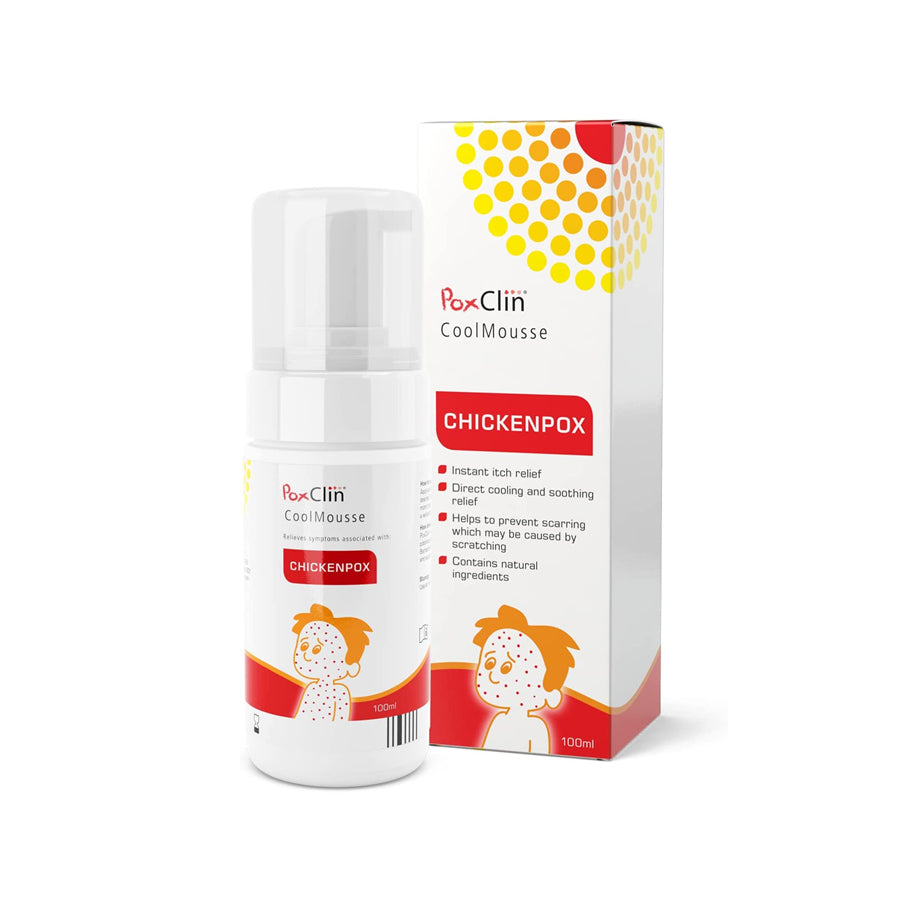 Poxclin
          
          
        
      
   
    
 PoxClin CoolMousse Chicken Pox Instant Treatment for Children 100ml - Price