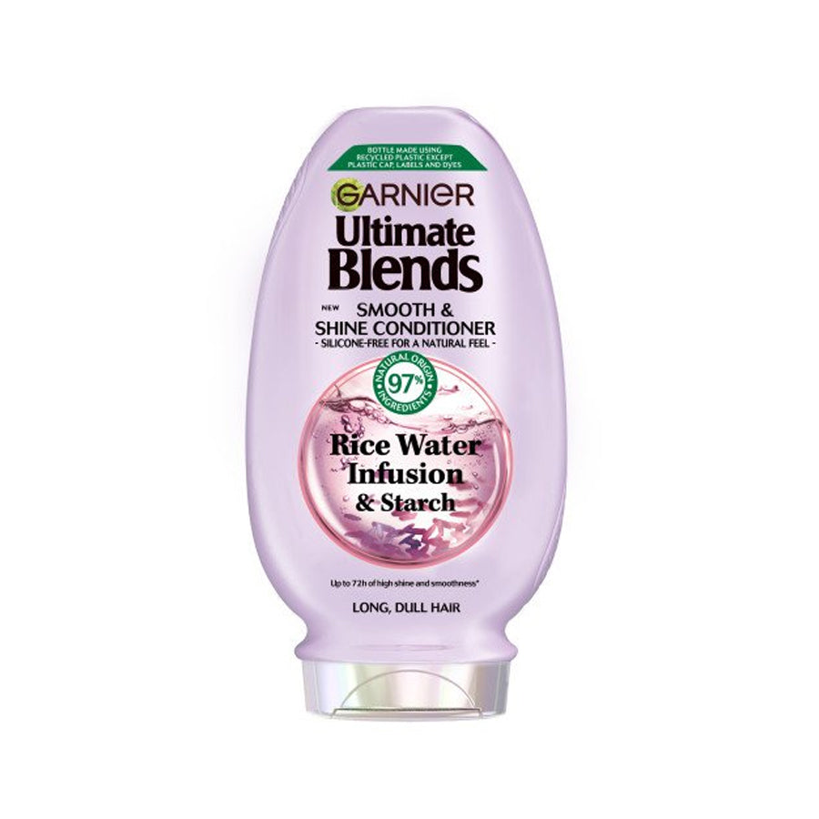 Garnier Ultimate Blends Smooth & Shine Rice Water Conditioner 250ml - Price