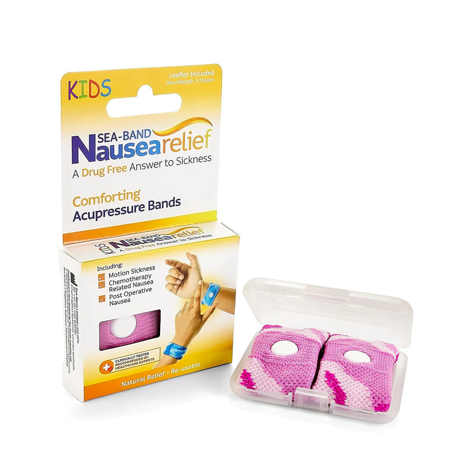 Sea-band
          
          
        
      
   
    
 Sea-Band Nausea Relief Acupressure Wristband - Child (Pink) - Price