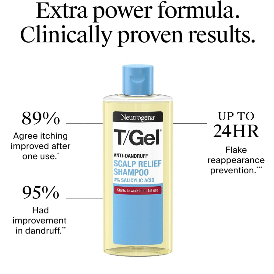 Neutrogena T/Gel Anti-Dandruff Scalp Relief Shampoo 250ml