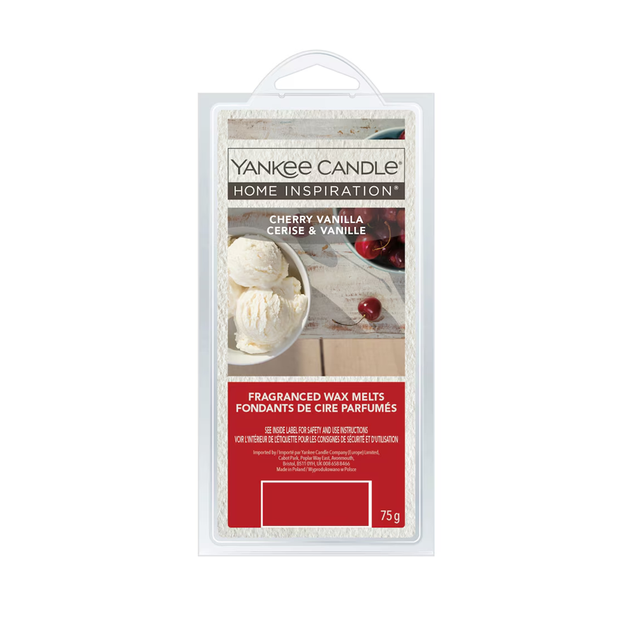 Yankee-candle
          
          
        
      
   
    
 Yankee Candle Home Inspiration Wax Melts: Cherry Vanilla 75g - Price