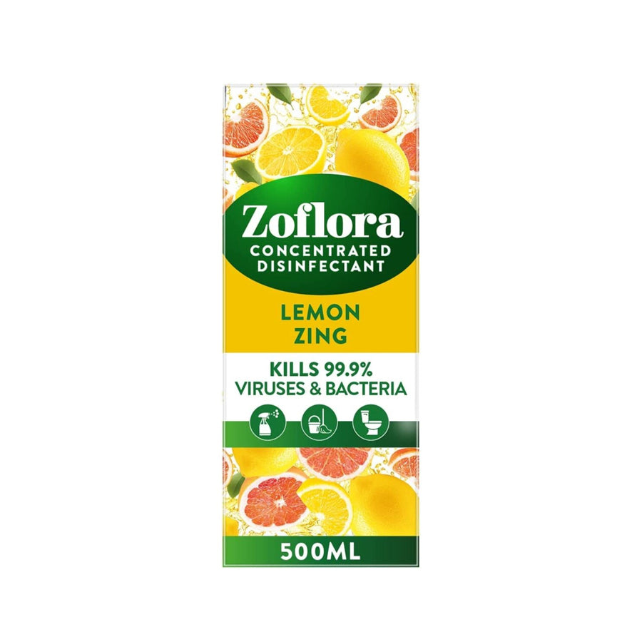 Zoflora
          
          
        
      
   
    
 Zoflora Disinfectant Lemon Zing 500ml - Price