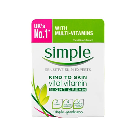 Simple Vital Vitamin Night Cream 50ml - Price