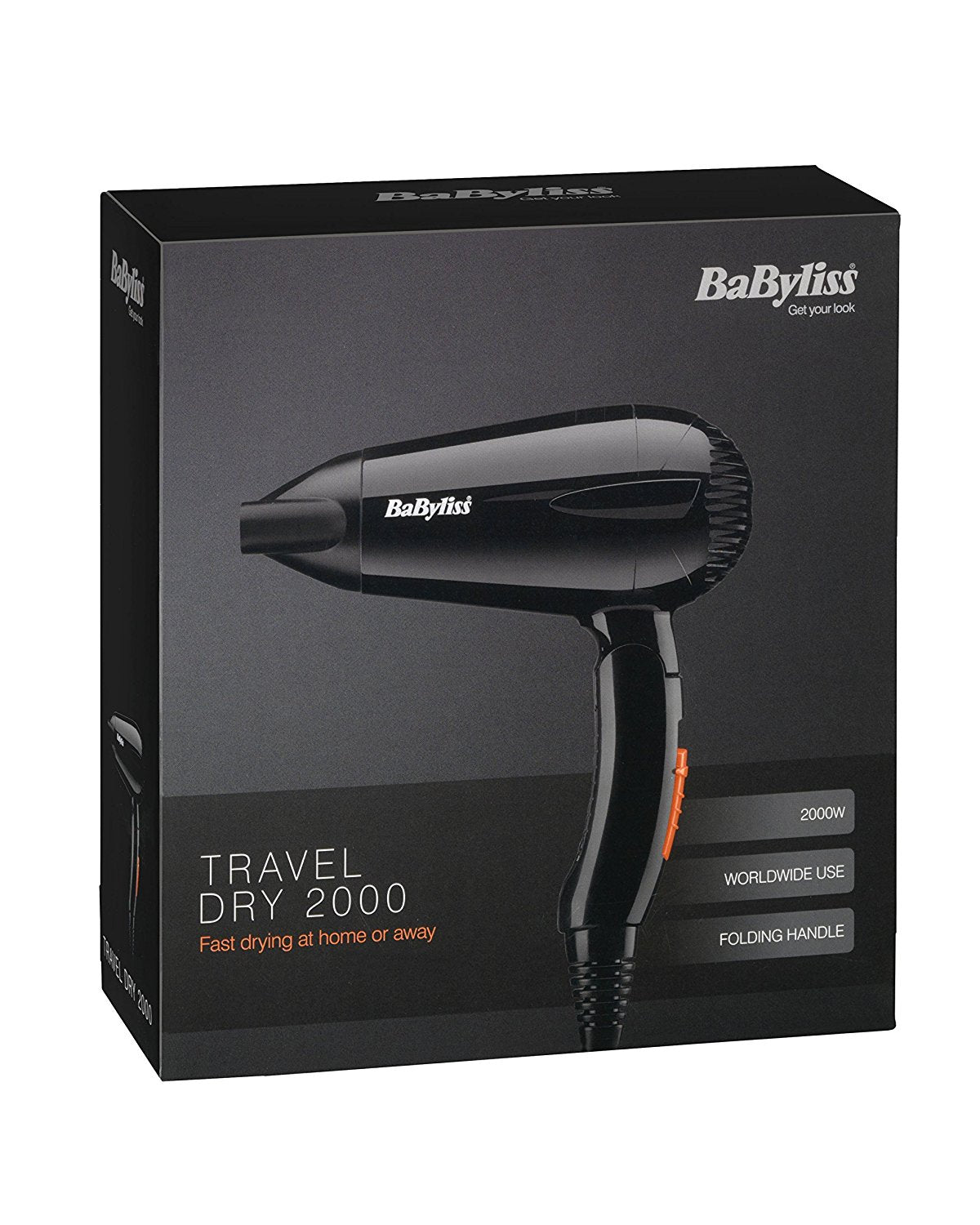 BaByliss 2000W Travel Hair Dryer 5344U - Price