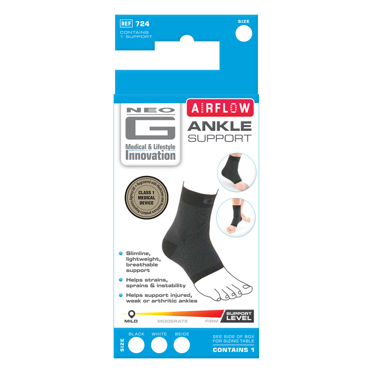 Neo G Airflow Ankle Support Large - Price