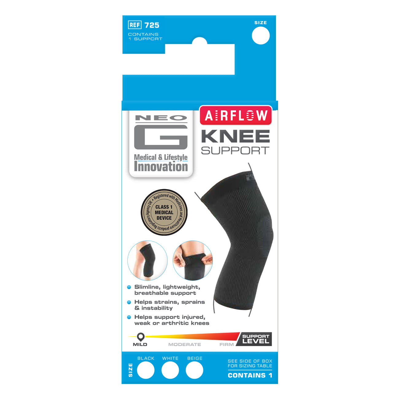 Neo G Airflow Knee Support Medium