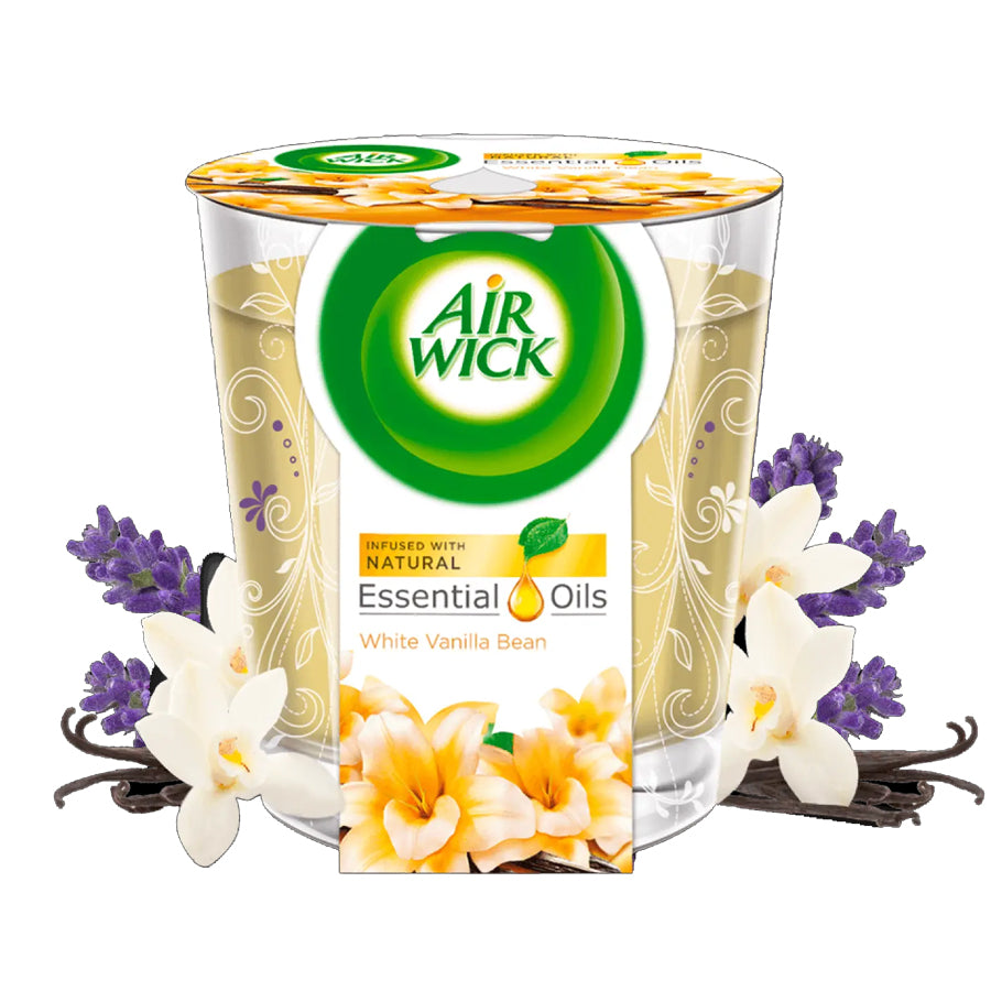 Air-wick
          
          
        
      
   
    
 Air Wick Candle: White Vanilla Bean - Price