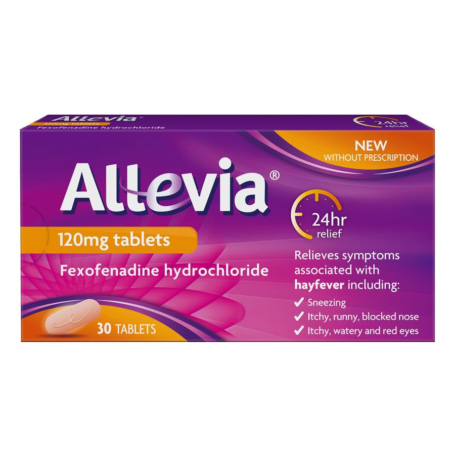 Sanofi
          
          
        
      
   
    
 Allevia Fexofenadine 120mg Tablets (30 Pack) - Price