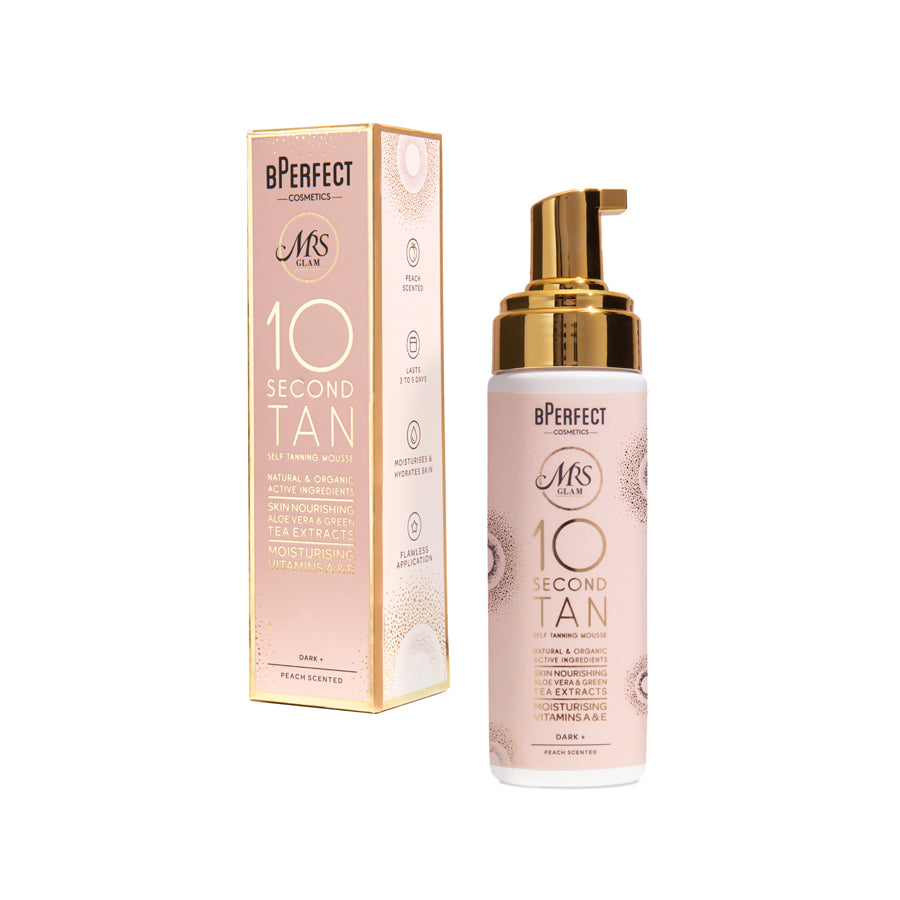 Mrs-glam-cosmetics
          
          
        
      
   
    
 BPerfect Cosmetics X Mrs Glam 10 Second Tan Self Tanning Mousse 175ml - Price