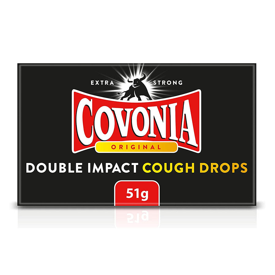 Covonia
          
          
        
      
   
    
 Covonia Double Impact Cough Drops Original 51g - Price