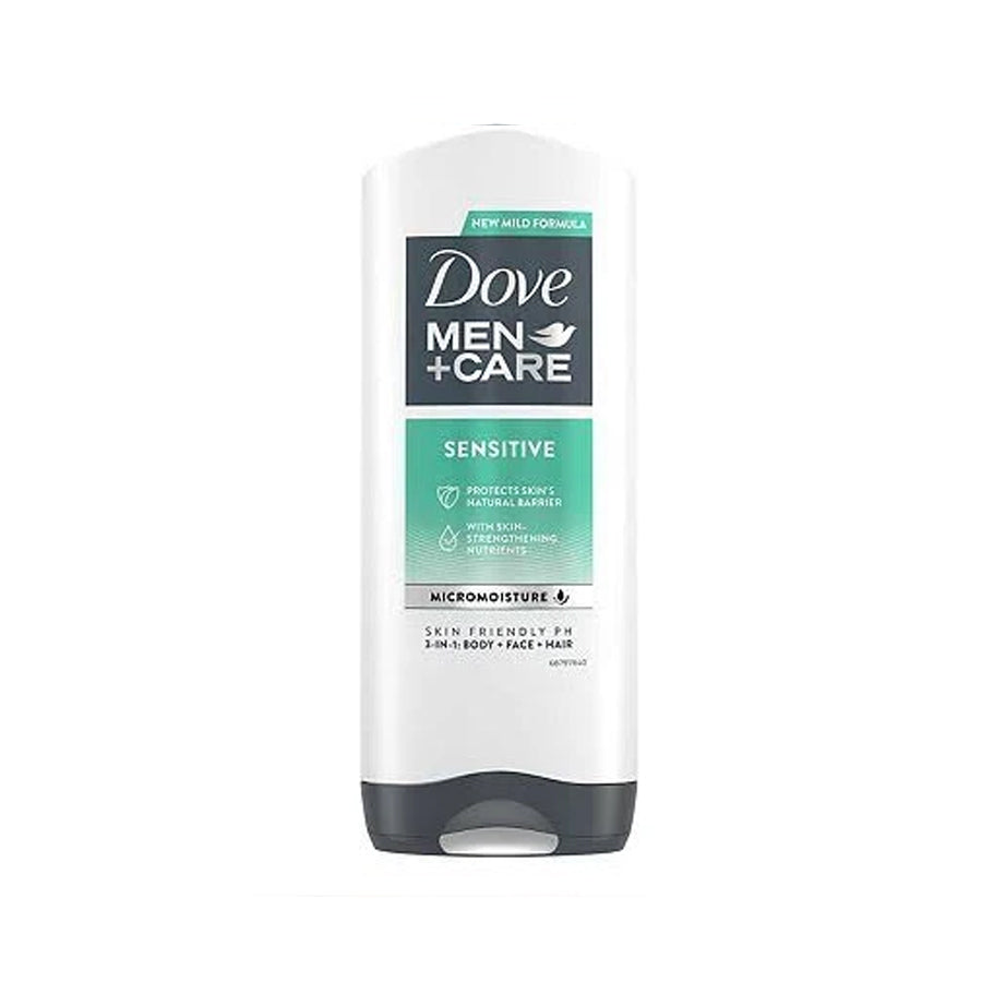 Dove Men+Care Sensitive Body Wash 400ml - Price