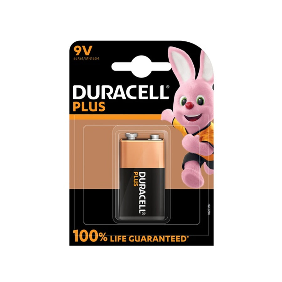 Duracell Plus Power 9V Batteries (1 Pack) - Price