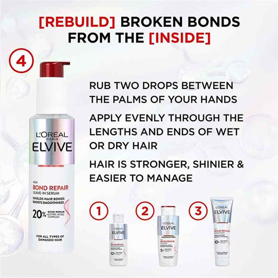 L'Oréal Paris Elvive Bond Repair Leave-In Serum 150ml