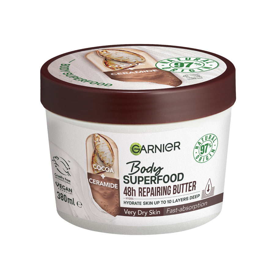 Garnier Body Superfood Superfood Cocoa & Ceramide Repairing Butter 380ml - Price