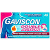 


      
      
        
        

        

          
          
          

          
            Gaviscon
          

          
        
      

   

    
 Gaviscon Double Action Mixed Berry Tablets (48 Pack) - Price