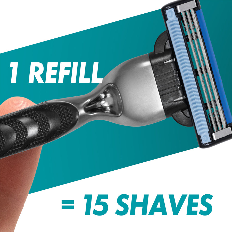 Gillette Mach 3 Refills (4 Pack)