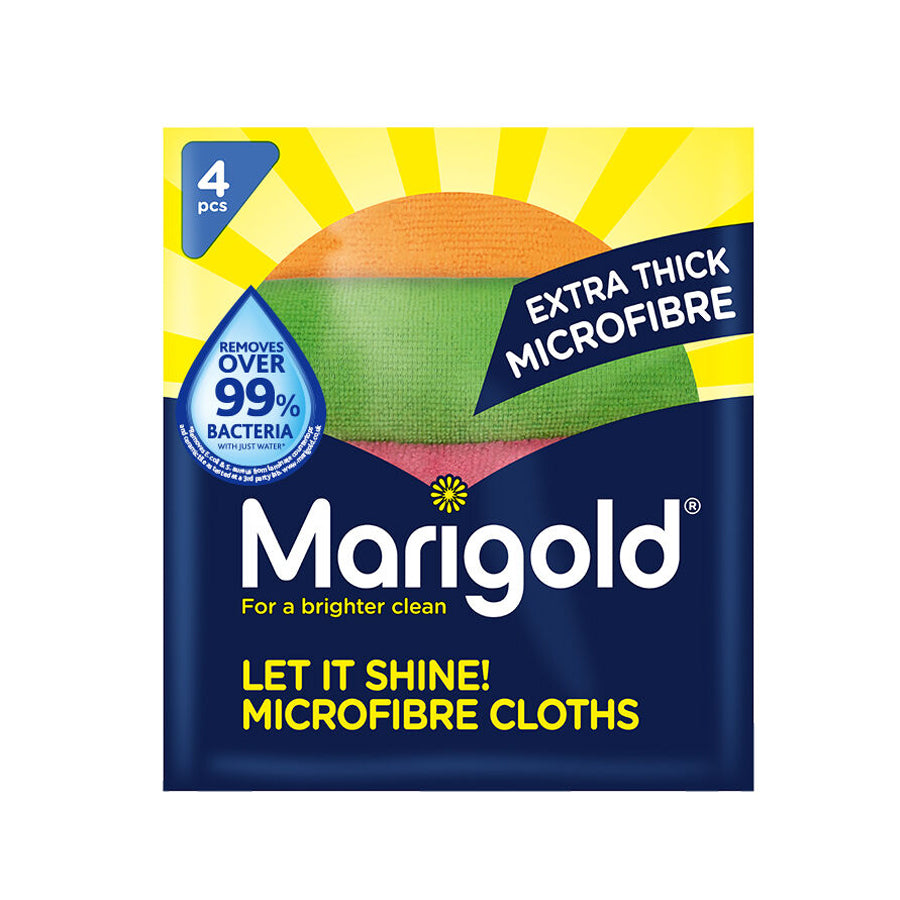 Marigold
          
          
        
      
   
    
 Marigold Let It Shine! Microfibre Cloths (4 Pack) - Price