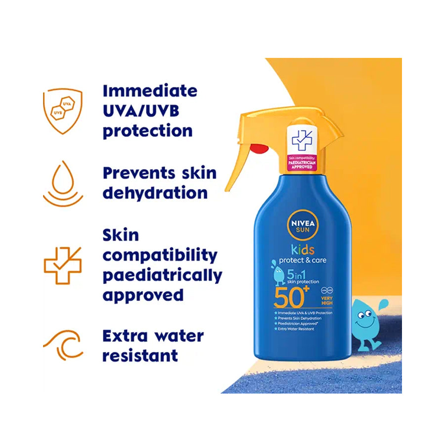 Nivea Sun Kids Sun Cream Trigger Spray SPF 50+ 270ml