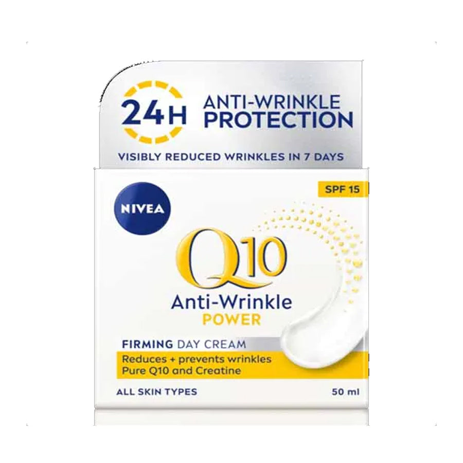 Nivea
          
          
        
      
   
    
 NIVEA Q10 Power Anti-Wrinkle + Firming Face Cream 50ml - Price