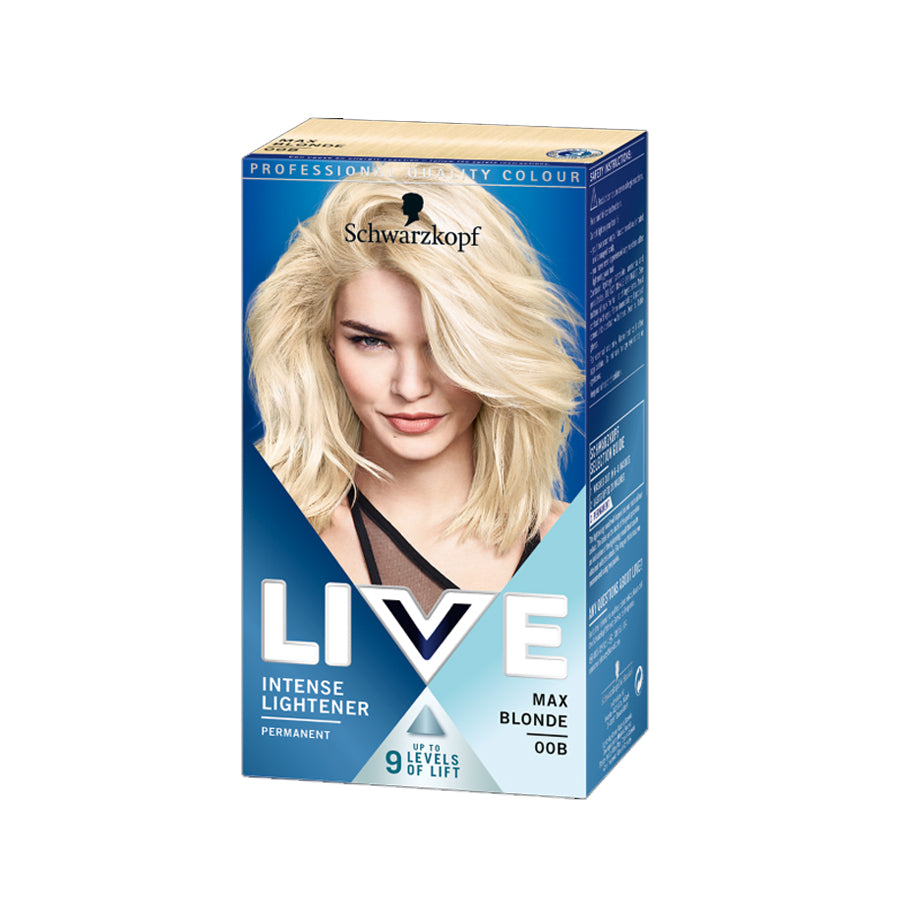 Schwarzkopf LIVE Colour Permanent Hair Colour (Various Shades)