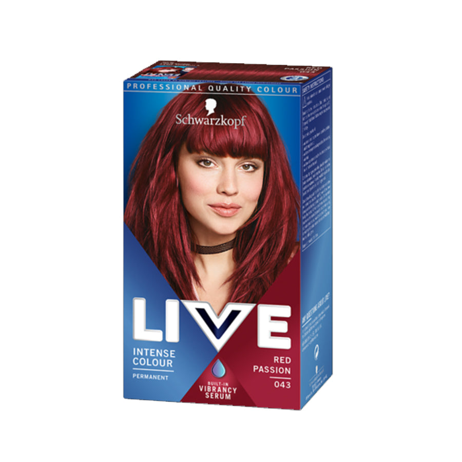 Schwarzkopf LIVE Colour Permanent Hair Colour (Various Shades)