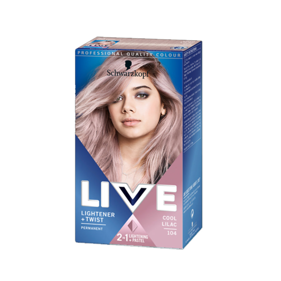 Schwarzkopf LIVE Colour Permanent Hair Colour (Various Shades)