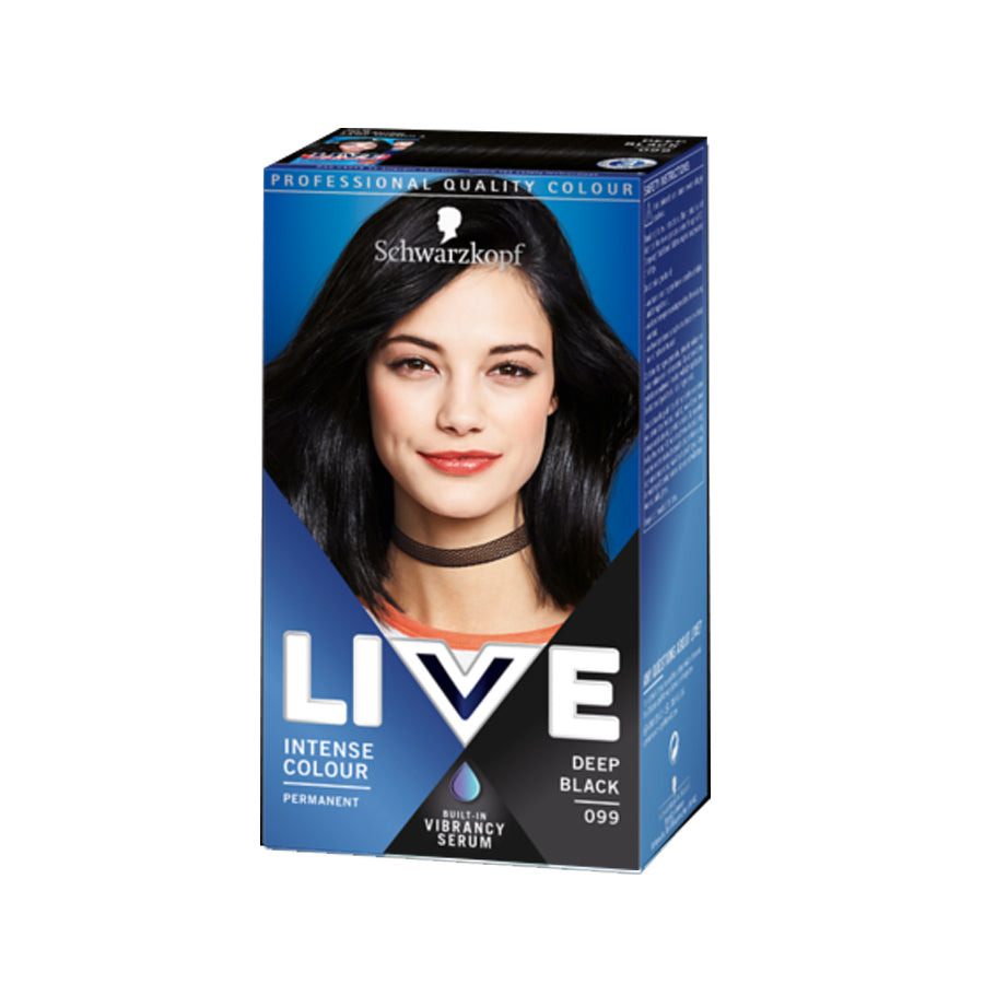 Schwarzkopf LIVE Colour Permanent Hair Colour (Various Shades)