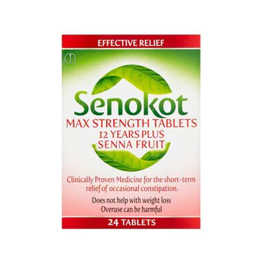 Senokot Max Strength Tablets (24 Tablets) - Price