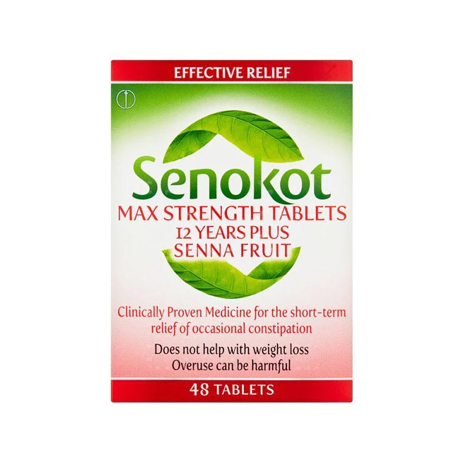 Senokot Max Strength Tablets (48 Tablets) - Price