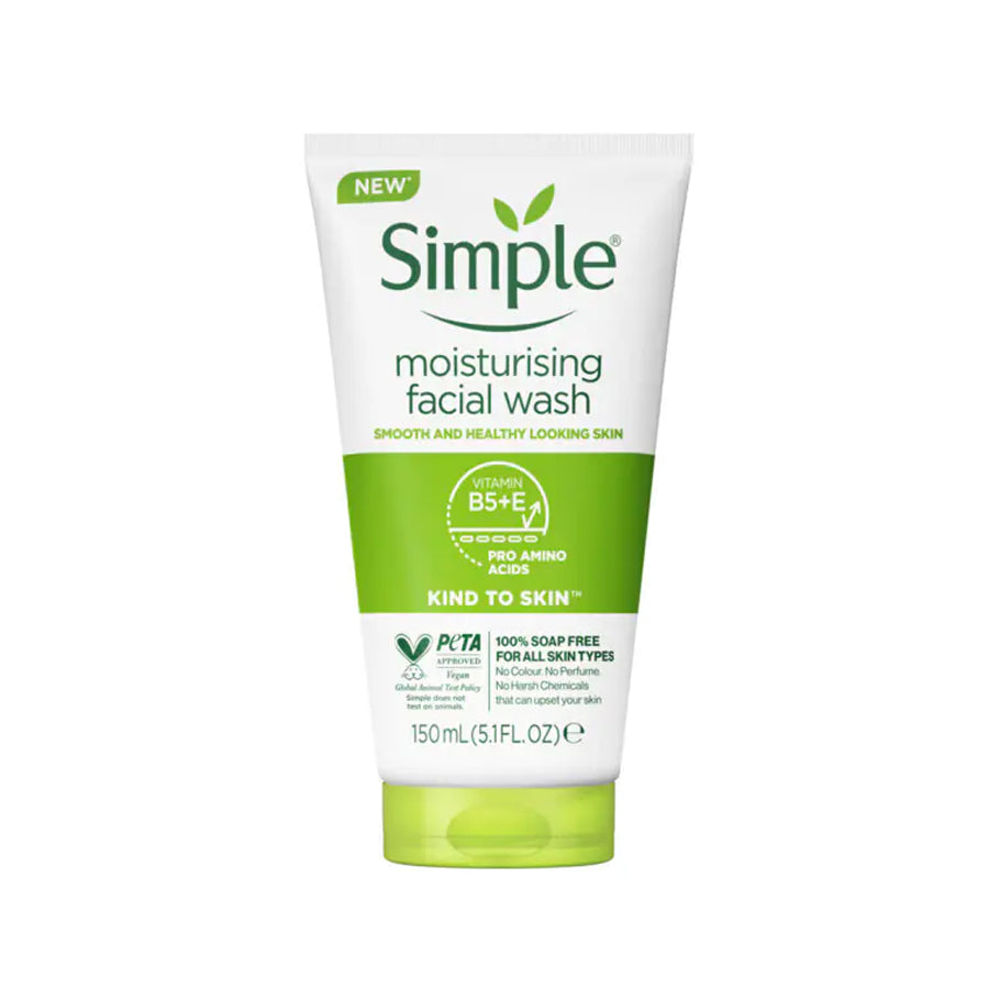 Simple Moisturising Foaming Face Wash 150ml - Price
