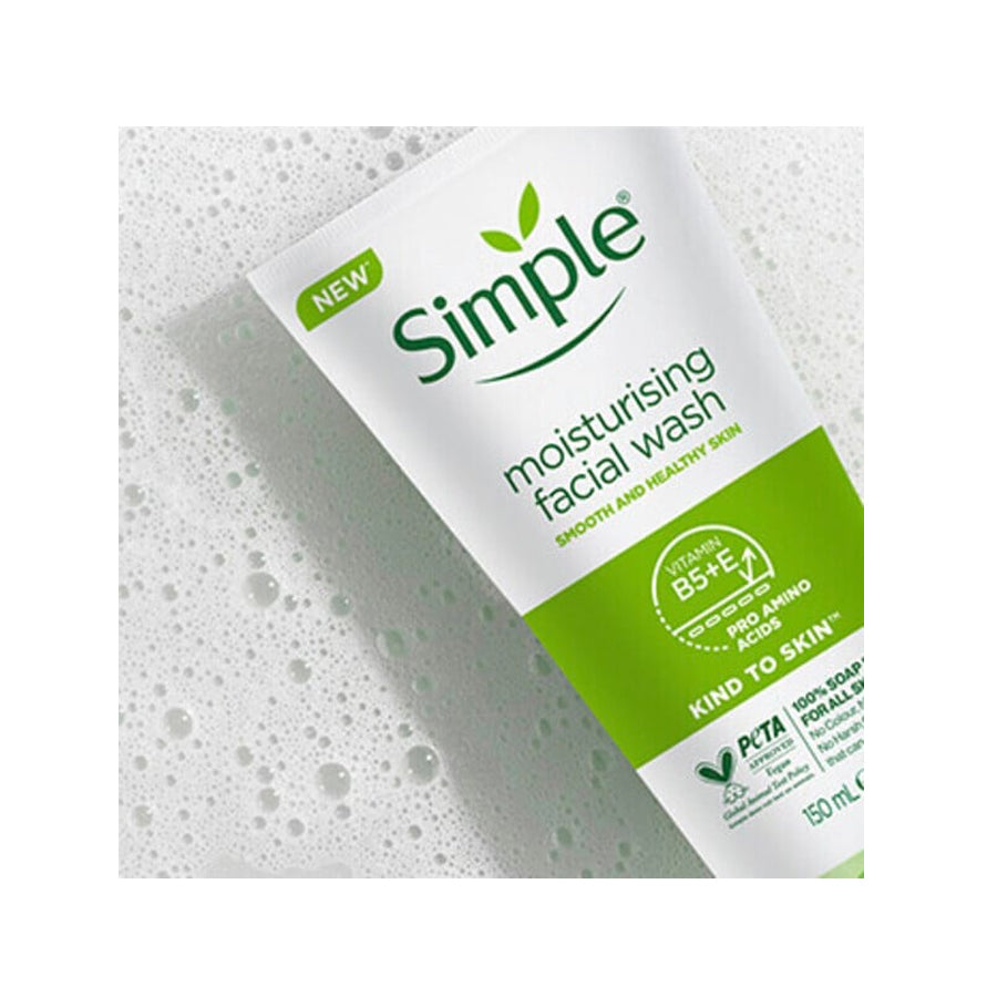 Simple Moisturising Foaming Face Wash 150ml
