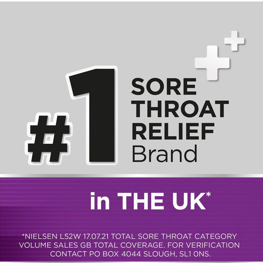 Strepsils Extra Triple Action Blackcurrant (24 Pack)