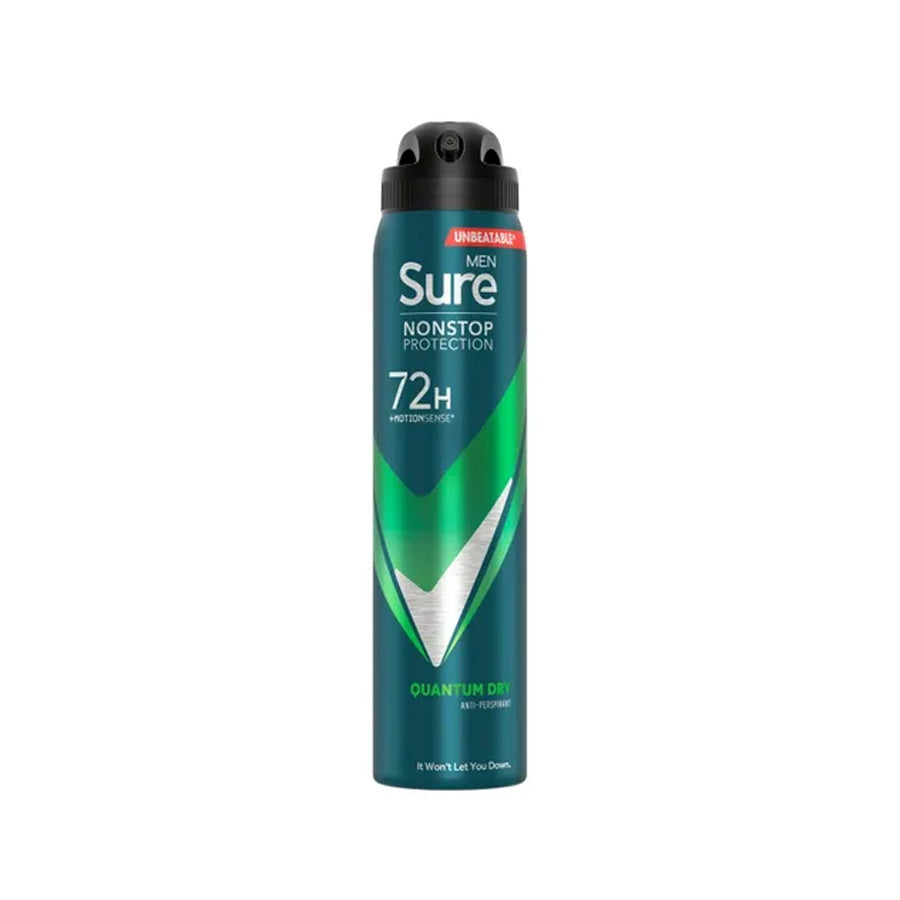 Sure Men Quantum Dry Nonstop Antiperspirant 250ml - Price