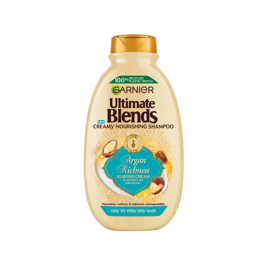 Garnier Ultimate Blends Argan Richness Nourishing Vegan Shampoo 400ml - Price