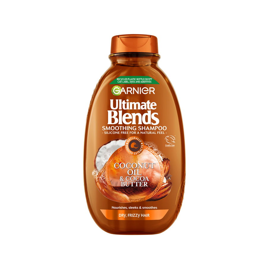 Garnier Ultimate Blends Coconut Oil & Cocoa Butter Smoothing and Nourishing Shampoo 400ml - Price