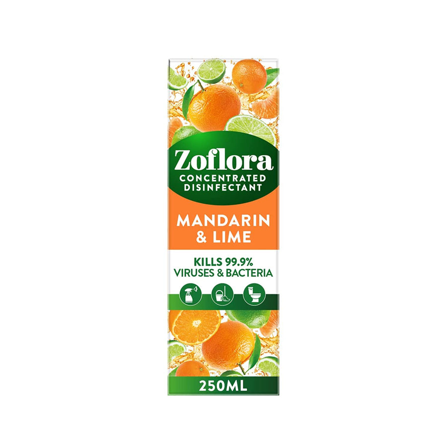 Zoflora Concentrated Disinfectant Mandarin and Lime 250ml