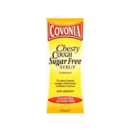 Covonia
          
          
        
      
   
    
 Covonia Chesty Cough Sugar Free Syrup 150ml - Price