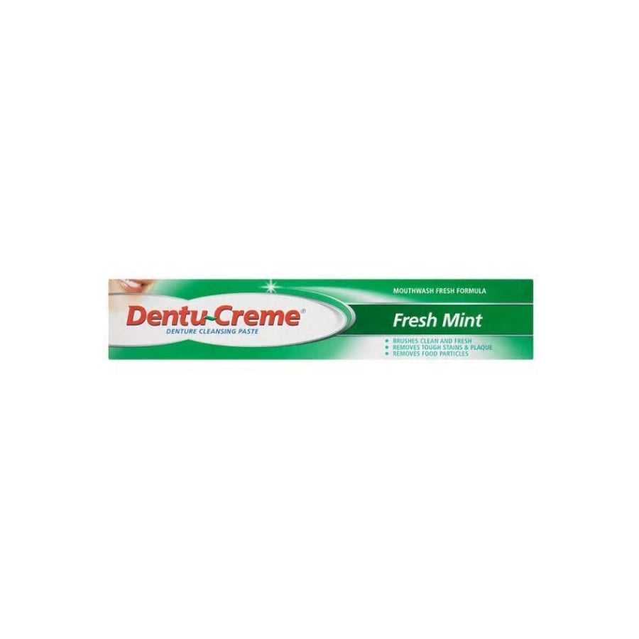 Dentu-Creme Denture Cleansing Paste Fresh Mint 75ml - Price