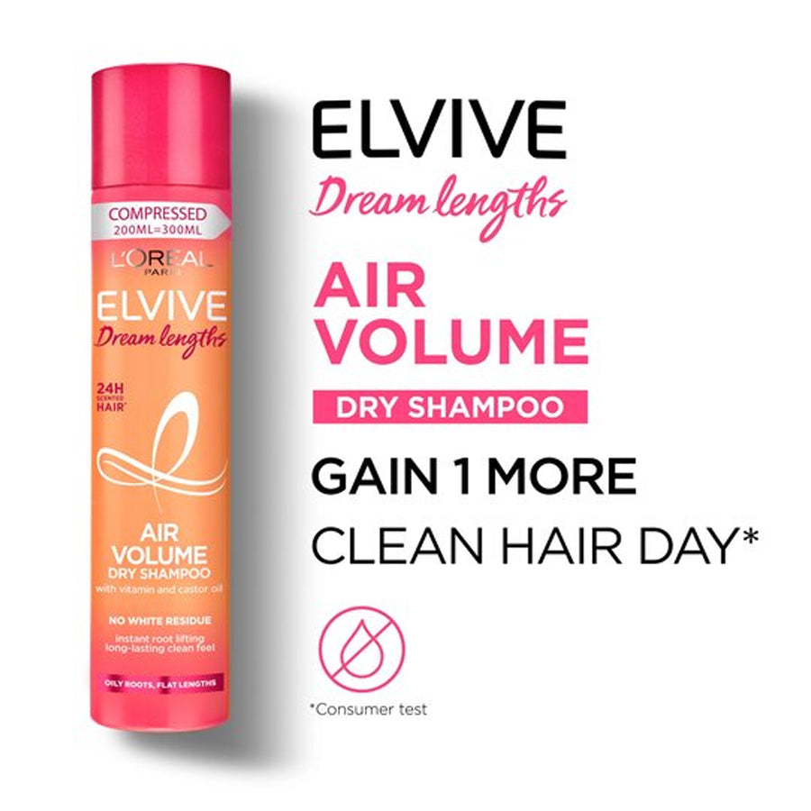 L'Oréal Paris Dream Lengths Air Volume Dry Shampoo 200ml