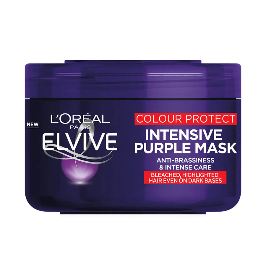 Loreal-paris
          
          
        
      
   
    
 L'Oréal Paris Elvive Colour Protect Anti-Brassiness Purple Mask 250ml - Price