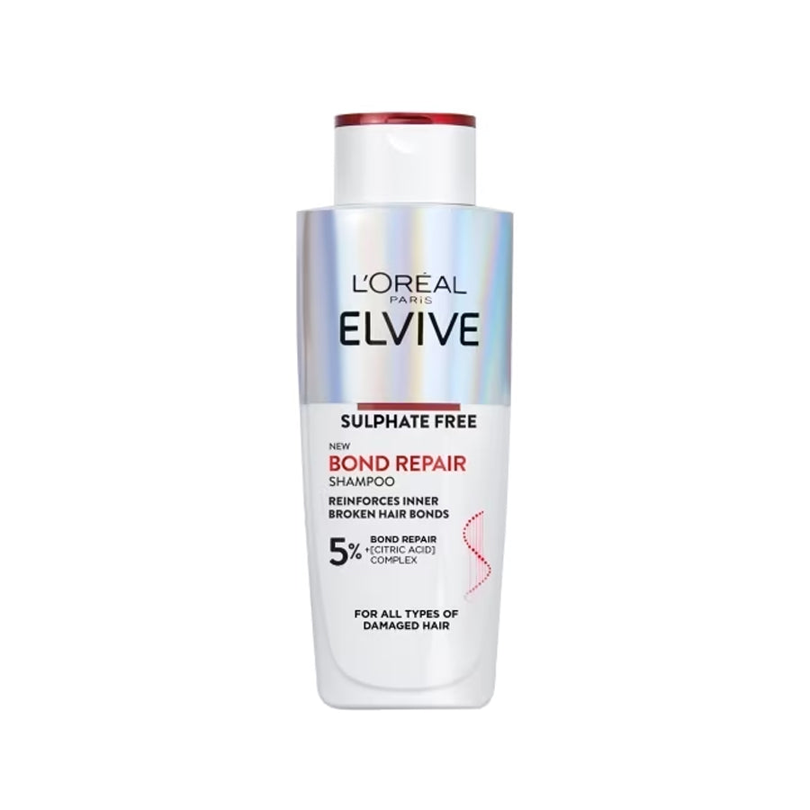 Loreal-paris
          
          
        
      
   
    
 L'Oréal Paris Elvive Bond Repair Shampoo 200ml - Price