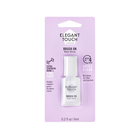 Elegant-touch
          
          
        
      
   
    
 Elegant Touch Brush On Nail Glue (Clear) 6ml - Price