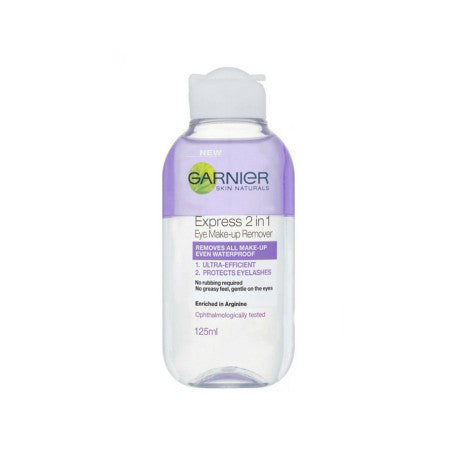 Garnier Express 2 in 1 Eye Make-Up Remover 125ml - Price
