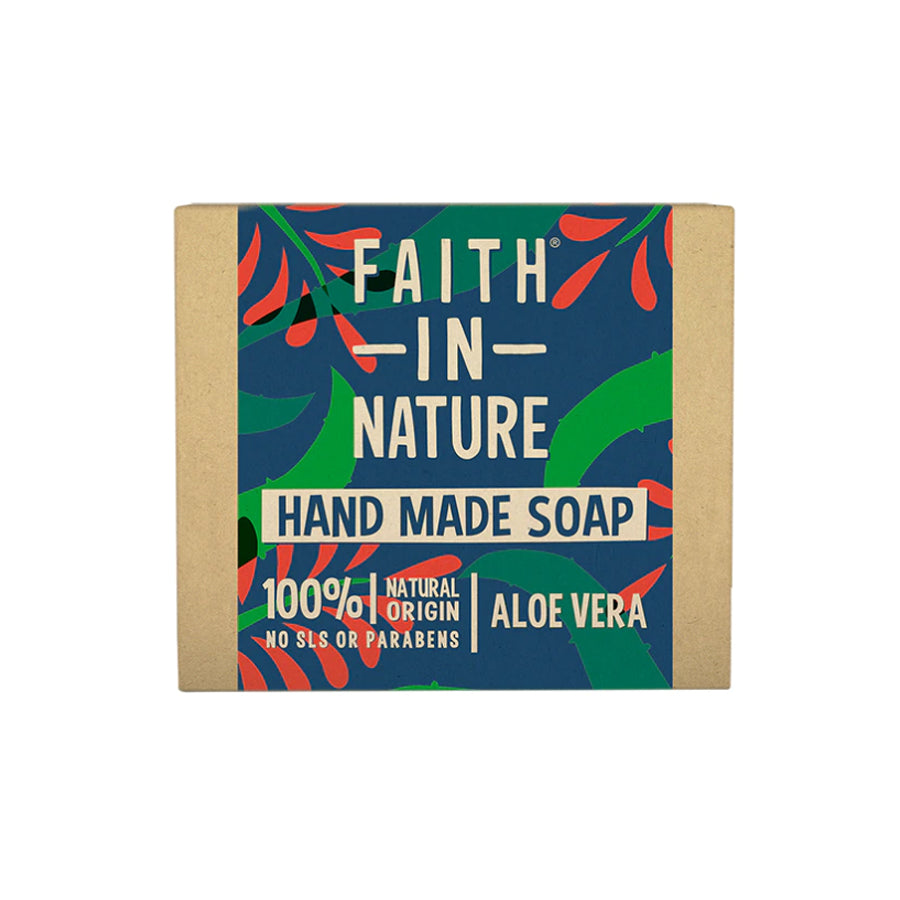 Faith in Nature Hand Made Soap 100g - Aloe Vera - Price