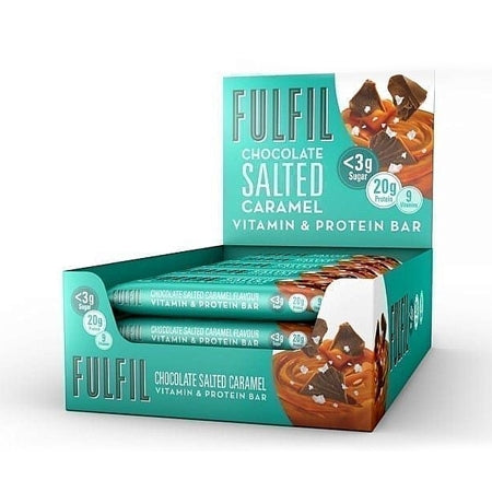 Fulfil
          
          
        
      
   
    
 Fulfil Vitamin & Protein Bar - Chocolate & Salted Caramel (55g bars) - Price